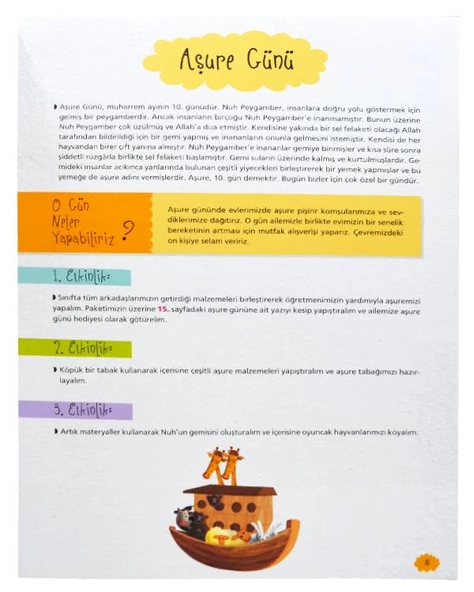 Çocuklar İçin Dini Özel Gün ve Geceler Erdem Yayınları - 3