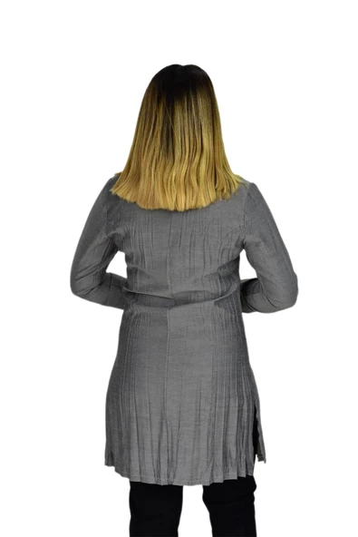 Kadın Nakışlı Hakim Yaka Tunik JNS-3004 - Resim 8