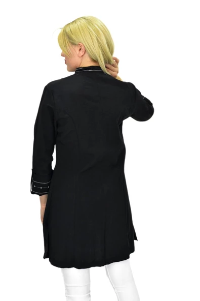 Kadın Nakışlı Hakim Yaka Tunik JNS-3004 - Resim 10