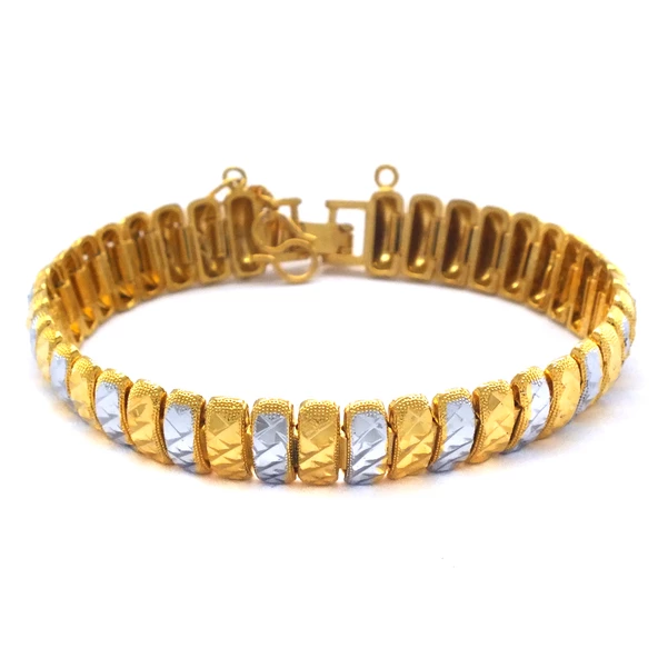 Çift Rekli Lazer Kesim Kadın Bileklik BLK-1012 - 2