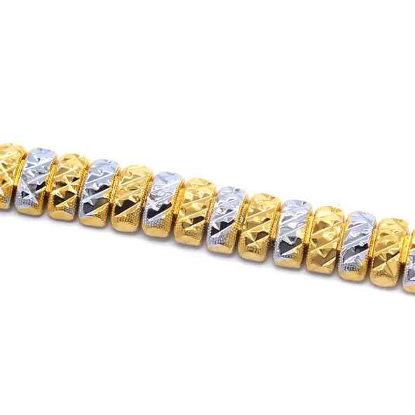 Çift Rekli Lazer Kesim Kadın Bileklik BLK-1012 - 5