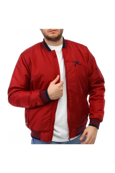 Raru BOMBUS - Erkek Bordo Regular Spor Ceket - RMBM101-00E - 4