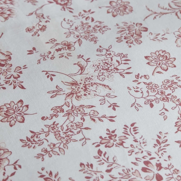 Karaca Home Versay Tek Kişilik Percale Nevresim Takımı Pembe - 6