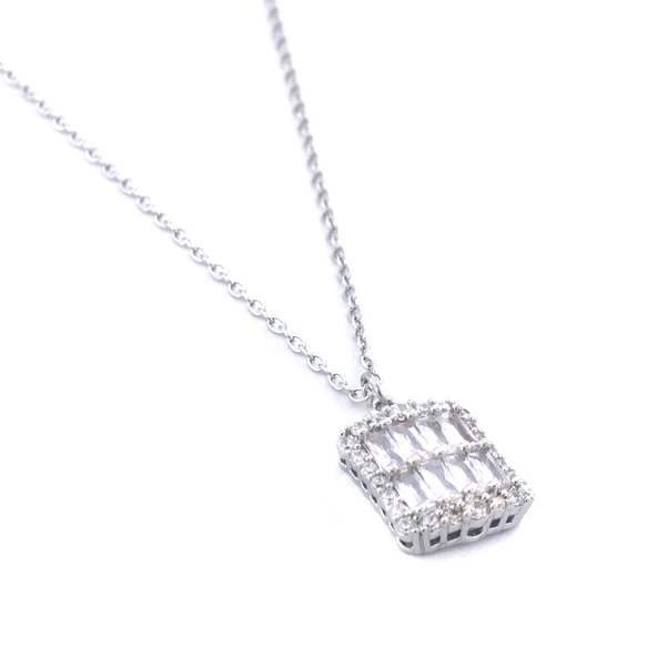 Çelik Kolye - Baget Kolye - Paslanmaz Çelik Kadın Kolye KLY-589 - Resim 4