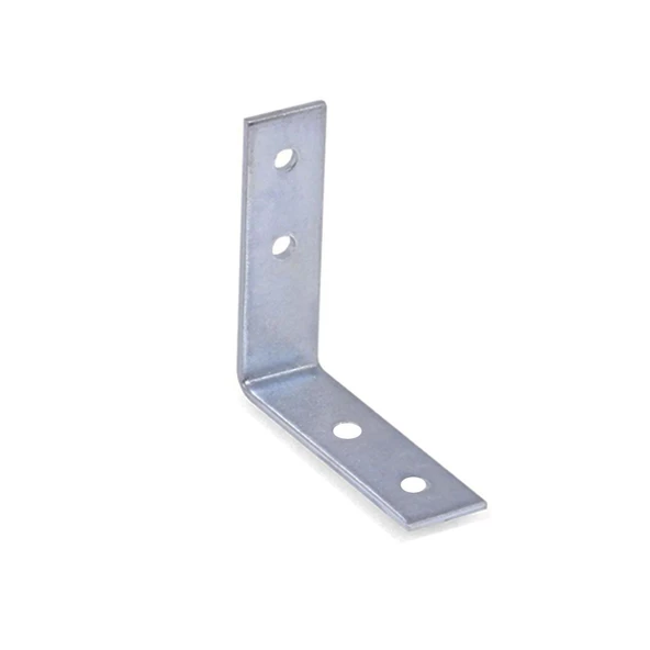 4 Adet Mobilya Eşya Dolap Duvar Sabitleyici Köşe Bağlantı L Demir Gönye Deprem Güvenliği 45x45x15mm - 5