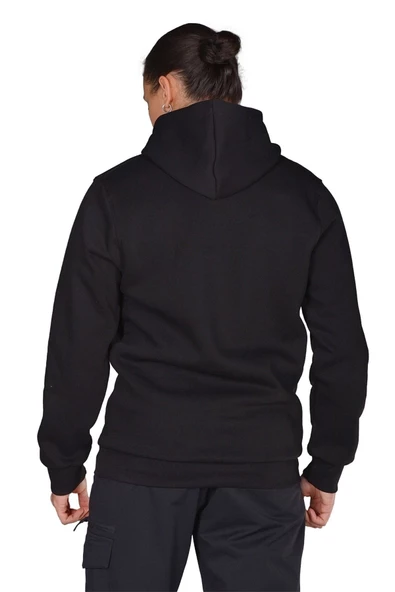 Diadora Bergamo - Erkek Siyah Pamuklu Spor Sweatshirt - DDBER1030016 - 3