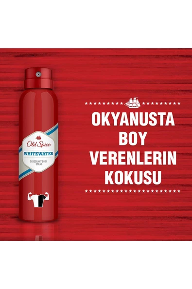 Old Spice Sprey Deodorant 150 ml Whitewaterx2 - 4