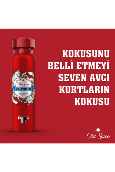 Old Spice Sprey Deodorant 150 ml Wolfthorn - 4