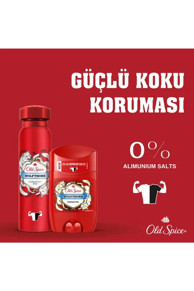 Old Spice Sprey Deodorant 150 ml Wolfthorn - 7