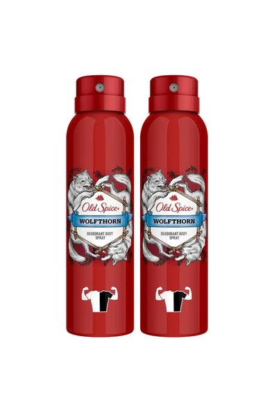 Old Spice Sprey Deodorant 150 ml Wolfthornx2 - 2