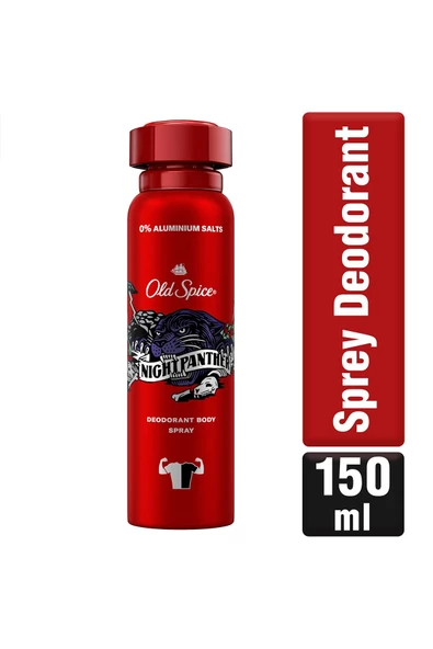 Old Spice Night Panther Deodorant Sprey 150ml