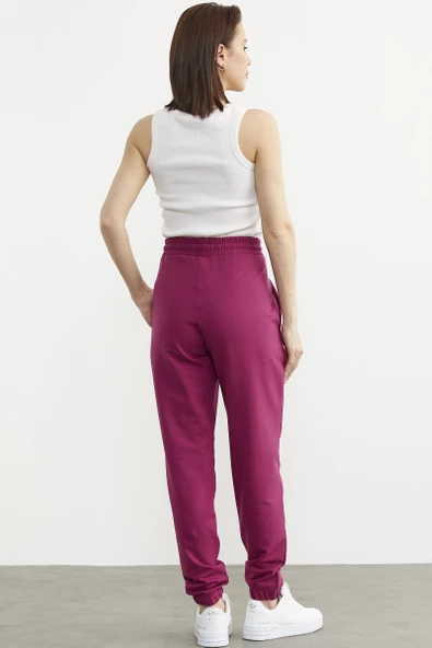 Jogger Eşofman Altı - Fuşya - 5