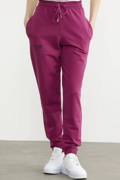 Jogger Eşofman Altı - Fuşya - 2
