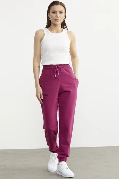 Jogger Eşofman Altı - Fuşya