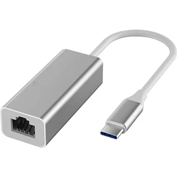 Type-C To Ethernet Adaptör Dönüştürücü