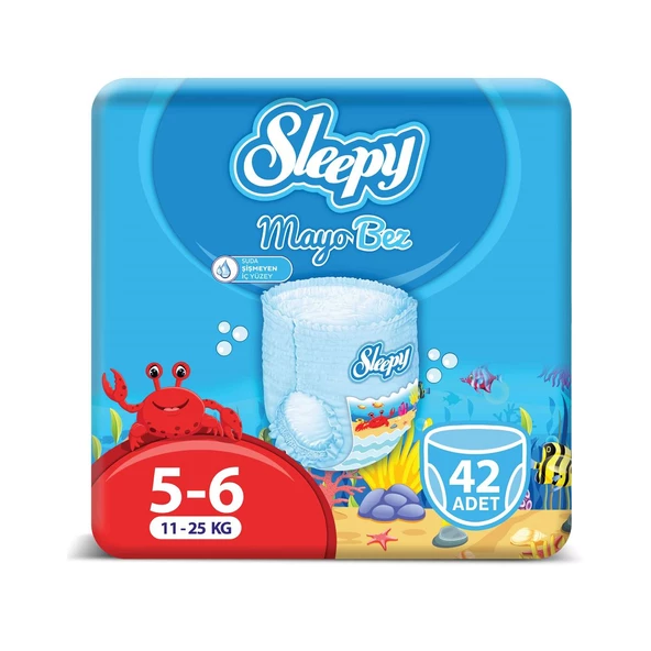 Sleepy Mayo Külot Bez 6 Beden Xlarge 42 Adet 11-25 Kg