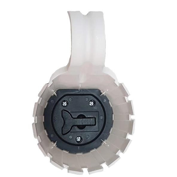 Poliwork Akasya Yuvarlak Tekli Renkli Plastik Balkon Saksısı - 10