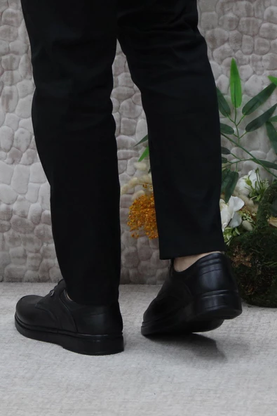 Pierre Cardin 6715 Siyah Comfort Orijinal Ürün Hakiki Deri Erkek Ayakkabı - Resim 4
