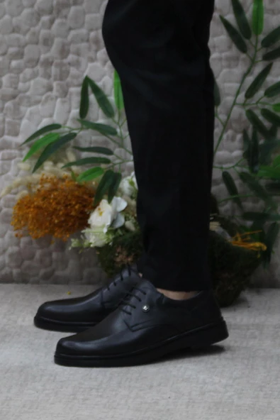 Pierre Cardin 6715 Siyah Comfort Orijinal Ürün Hakiki Deri Erkek Ayakkabı - Resim 3