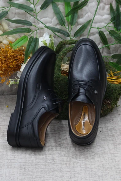 Pierre Cardin 6715 Siyah Comfort Orijinal Ürün Hakiki Deri Erkek Ayakkabı - Resim 6