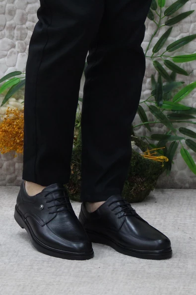 Pierre Cardin 6715 Siyah Comfort Orijinal Ürün Hakiki Deri Erkek Ayakkabı - Resim 2