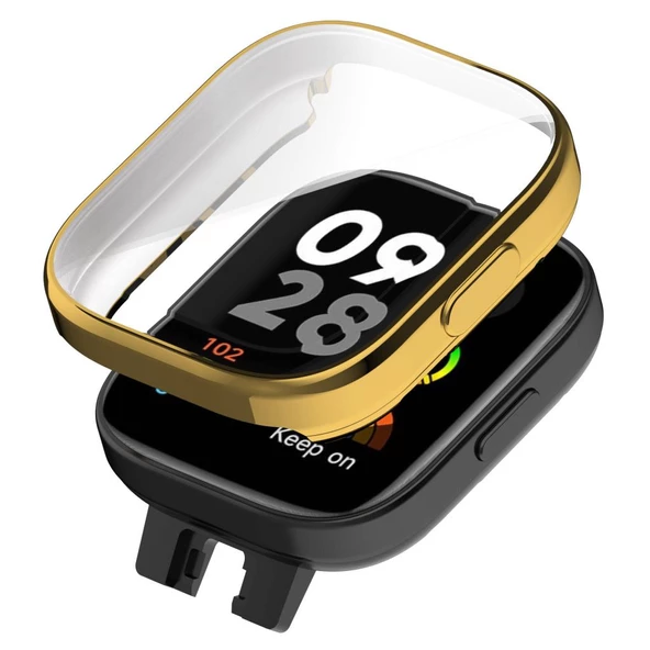Xiaomi Redmi Watch 3 Active (Düz Watch 3 Değildir) Sert PC Kasa ve Ekran Koruyucu 30 - 4