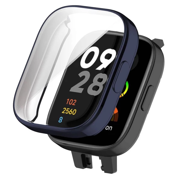 Xiaomi Redmi Watch 3 Active (Düz Watch 3 Değildir) Sert PC Kasa ve Ekran Koruyucu 30 - 10