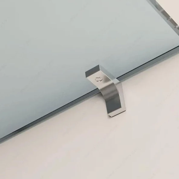 Raf Pimi Düz Vantuzlu Cam Ahşap Metal Raf Tutucu Çivisi Mobilya Dolap Pimi (100 Adet) - Resim 4