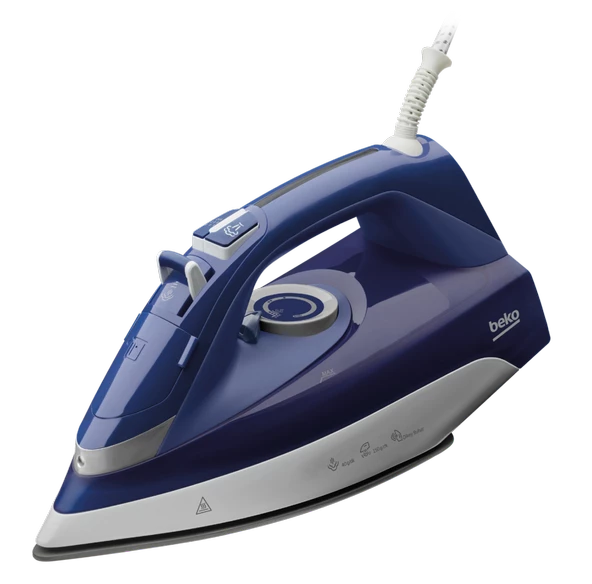 BEKO BEU 4124 BUHARLI ÜTÜ 2400 W Steamxtra™ SERAMİK TABAN Mavi