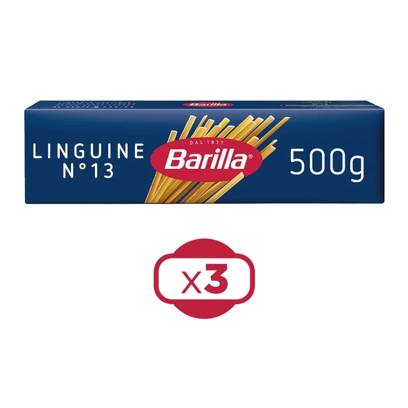 Barilla Linguine Yassı Spagetti 500 G X 3 Adet - 2