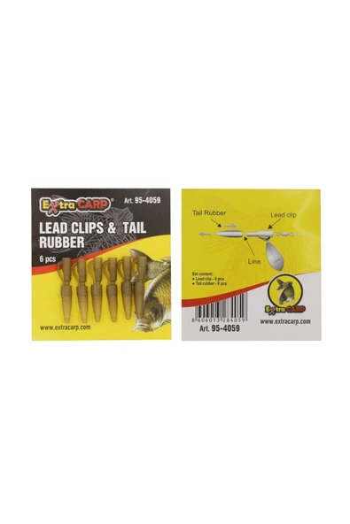 Lead Clips & Tail Rubber