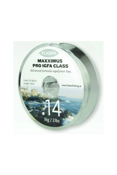 Fladen Maxximus İgfa Pro Gri Misina Yekpare 100M 0.25 MM