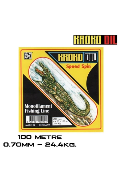 Krokodil Paket Misina 0,70mm