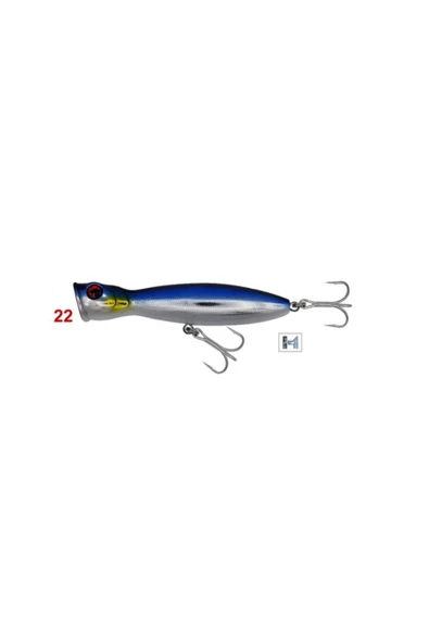Wily Pangea 10 cm Poper Maket Balık 18 gr - 2