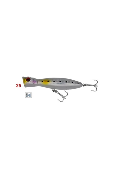 Wily Pangea 10 cm Poper Maket Balık 18 gr - 4