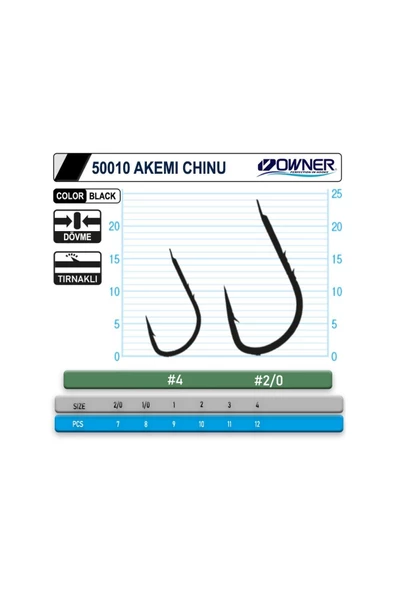 50010-3 OWNER İĞNE SİYAH