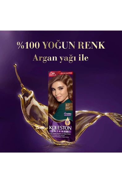 Koleston Intense Saç Boyası 6/7 Çikolata Kahve - Salon Kalitesi - 6