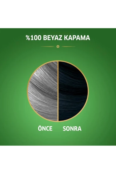 Naturals Saç Boyası Böğürtlen Siyahı 2/8 2x Paket - 3
