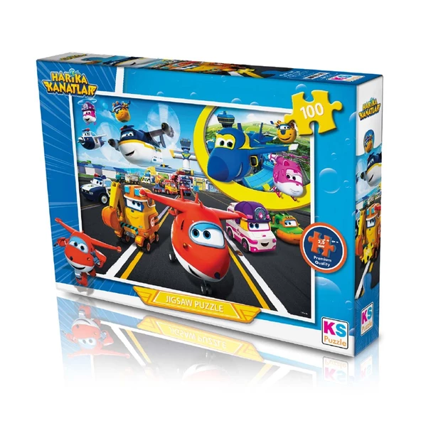 KS Harika Kanatlar 100 Parça Puzzle - 4