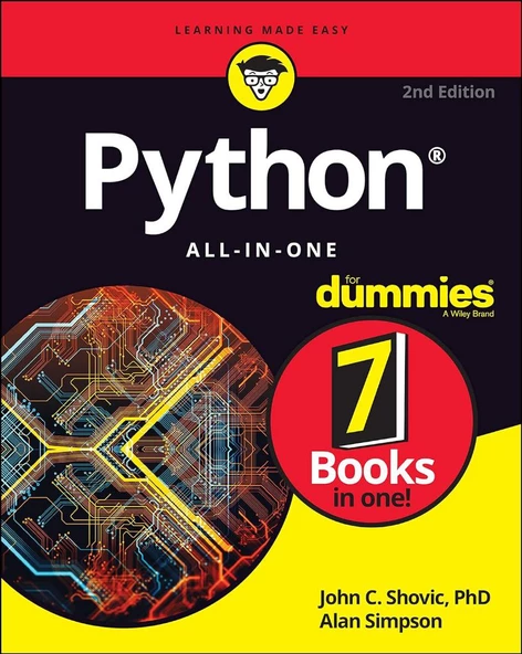 Python All–in–One For Dummies 2nd. Edition Shovic Simpson ürün görseli