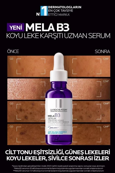 La Roche Posay MELA B3 Koyu Leke Karşıtı Serum 30ml - Resim 2