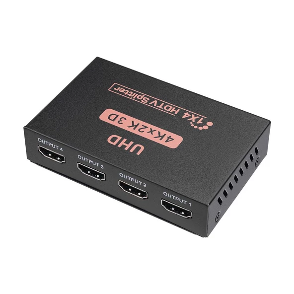 Hytech HY-LU4 4 Port 4K*2K HDMI Splitter - 2