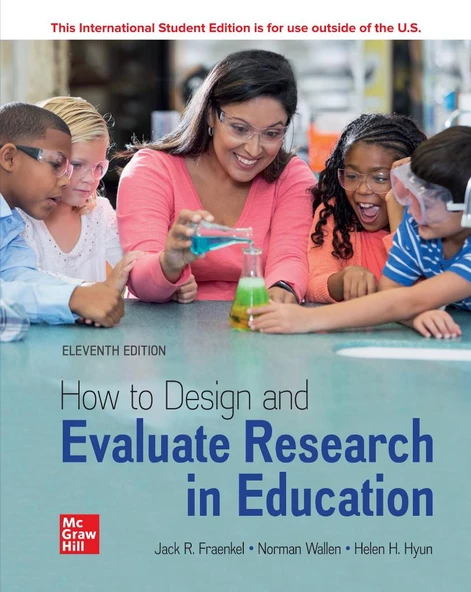 How to Design and Evaluate Research in Education 11th Edition Fraenkel Wallen ürün görseli