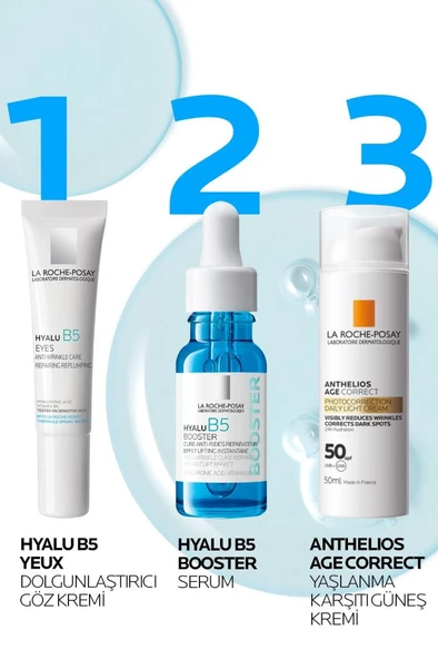 La Roche Posay Hyalu B5 Booster Anında Lifting Etkili Yaşlanma Karşıtı Bakım Serumu 15ml - 8
