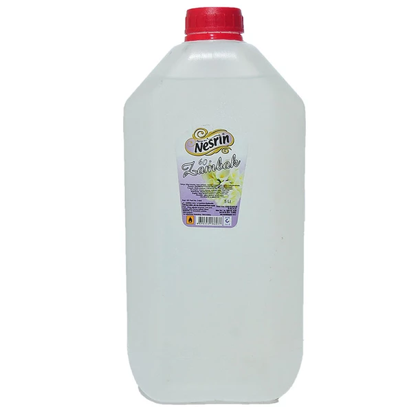 Nesrin Zambak Kolonyası Beyaz 60 Derece Pet Bidon 5 Lt - 6
