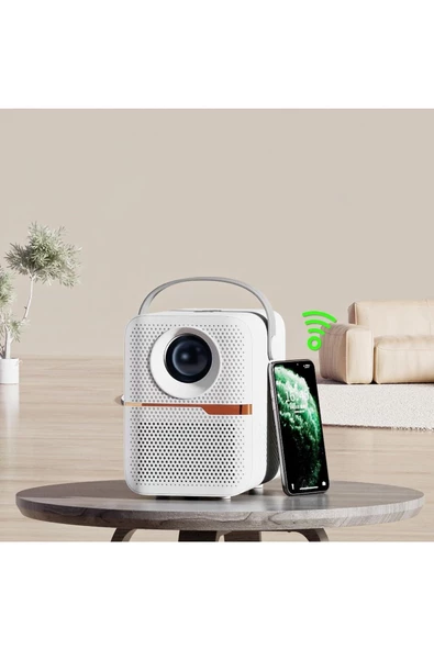 MULTİBOX T6 Promax Android 4 GB Ram 64 GB Hafıza Projektör Wifi Bluetooth 240 Inç Ekran Yansıtma - 2