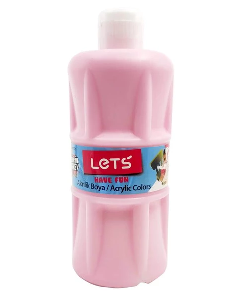 Lets Akrilik Boya 500 ml Pembe