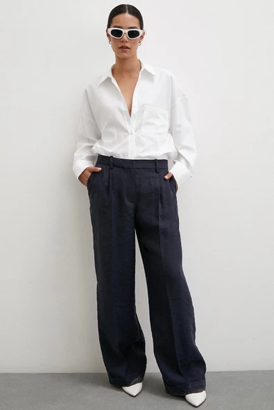 Klasik Gömlek Beyaz - Resim 5