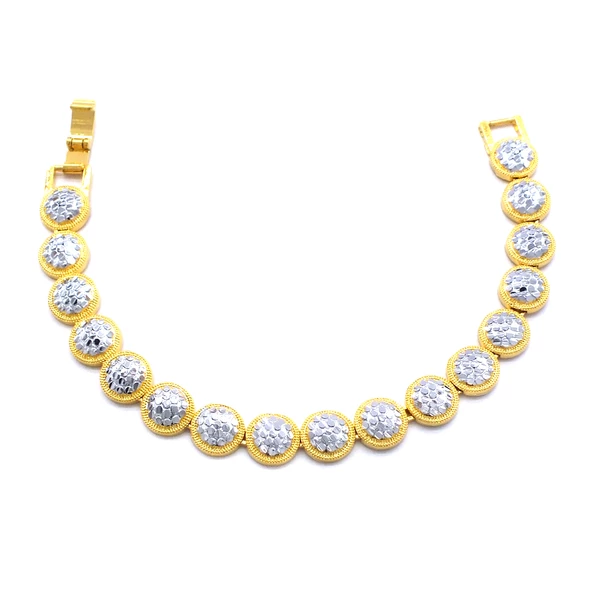 Çift Renkli Yuvarlak Sıralı Kadın Bileklik BLK-1013 - 5