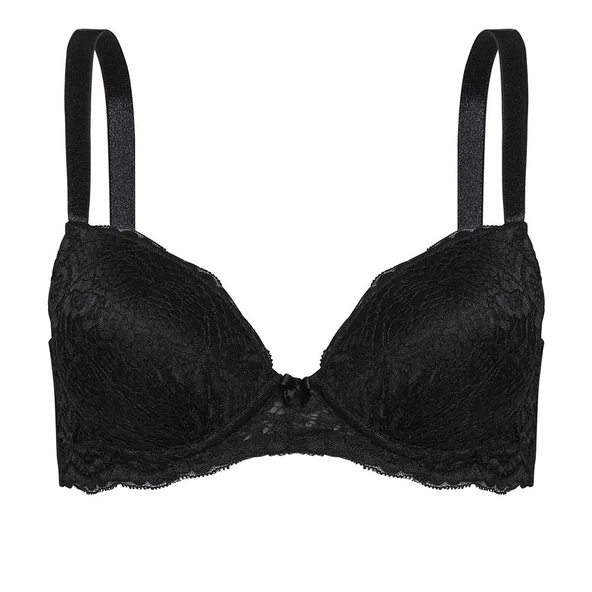 Papatya 340305 Balenli Soft Push Up Dolgulu Dantel Sütyen - 3
